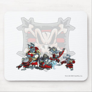 Tapis De Souris Groupe d'île de Krawk d'équipe