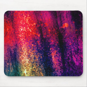 Tapis De Souris Grunge sale vibrante multi