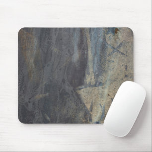 Tapis De Souris Grungy Conception d'ardoise Abstraite