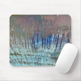 Tapis De Souris Grungy Paint Streak Abstrait