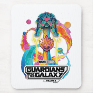 Tapis De Souris Guardians of the Galaxy Ship Blastoff Graphic