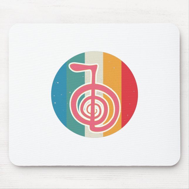 Tapis De Souris Guérison spirituel | Reiki Symboles Idées Cadeaux (Devant)