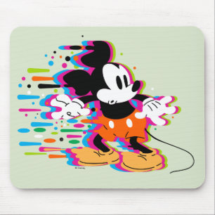 Tapis De Souris Guerre de peinture de Mickey Mouse