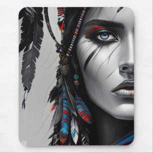 Tapis De Souris Guerrier tribal