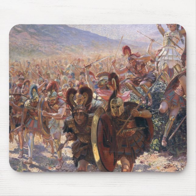Tapis De Souris Guerriers antiques (Devant)