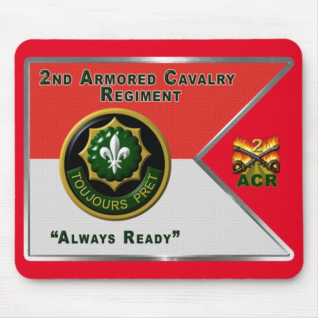 Tapis De Souris Guidon du 2e ACR (Devant)