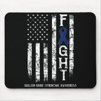 Tapis De Souris Guillain-Barre Syndrome Warrior Us Flag