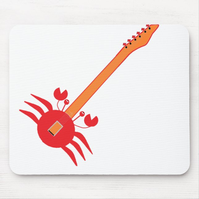 Tapis De Souris Guitare de crabe (Devant)