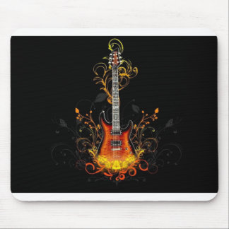 Tapis De Souris Guitare électrique Mousepad