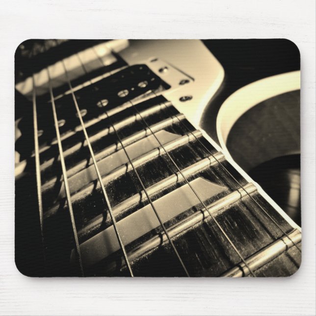 Tapis De Souris Guitare fraîche Mousepad (Devant)
