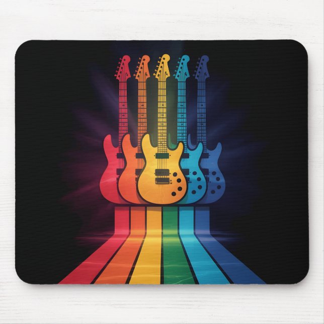 Tapis De Souris Guitare Lover (Devant)