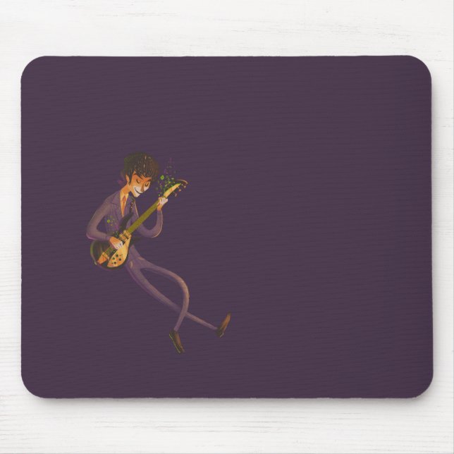 Tapis De Souris Guitariste (Devant)