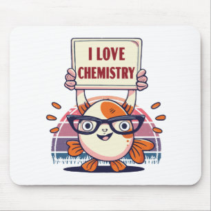 Tapis De Souris Guppies et chimie d'amour