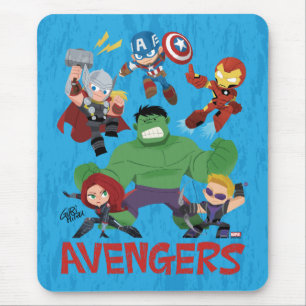 Tapis De Souris Guri Hiru Avengers