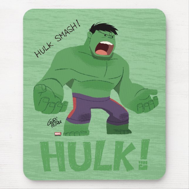 Tapis De Souris Guri Hiru Hulk (Devant)