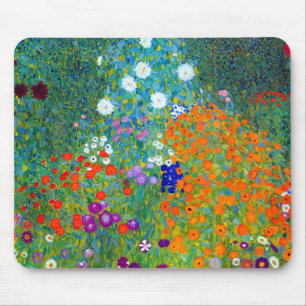 Tapis De Souris Gustav Klimt Cottage Garden