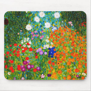 Tapis De Souris Gustav Klimt , Farmhouse garden