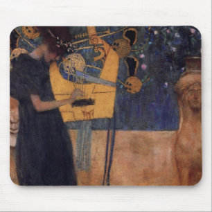 Tapis De Souris Gustav Kllimt Harp Music Pad