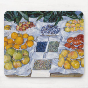 Tapis De Souris Gustave Caillebotte - Fruits disposés sur un prése