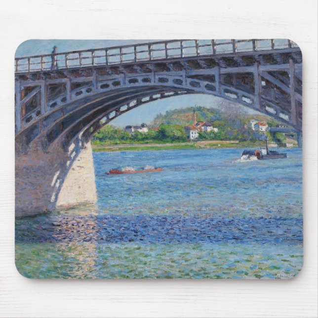 Tapis De Souris Gustave Caillebotte - Pont à Argenteuil & Seine (Devant)
