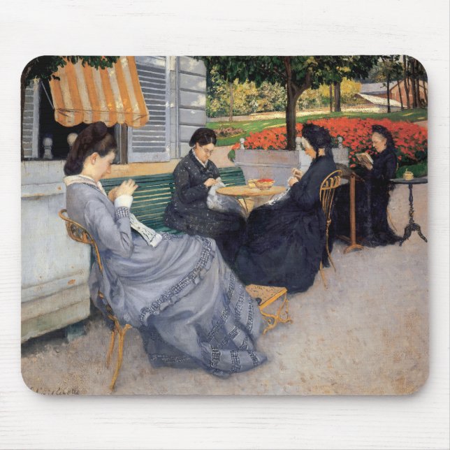 Tapis De Souris Gustave Caillebotte - Portraits dans la campagne (Devant)