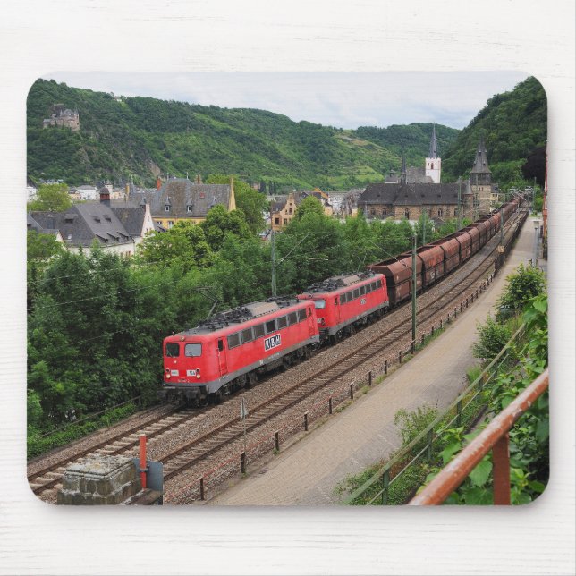 Tapis De Souris Güterzug à Saint-Goar (Devant)