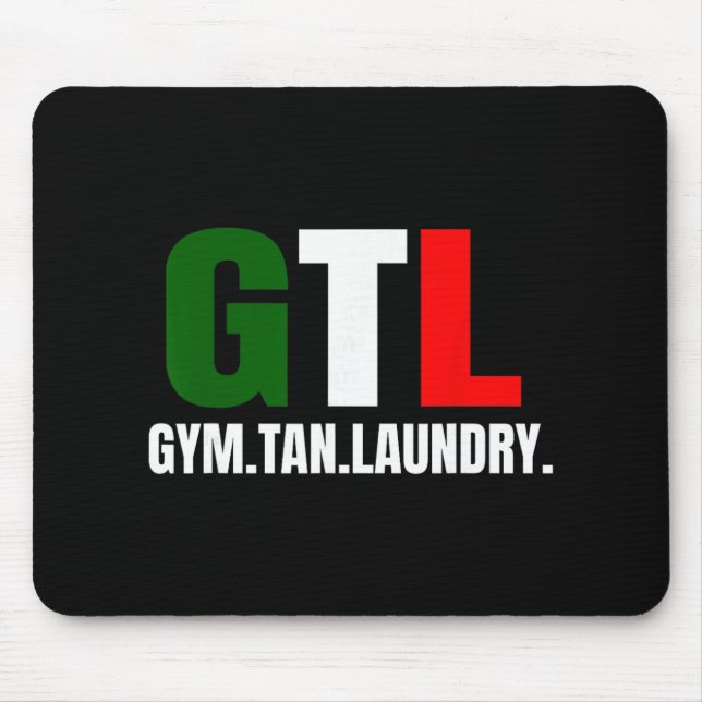 Tapis De Souris Gym Tan Laundry Gtl New Jersey Nj Shore  (Devant)
