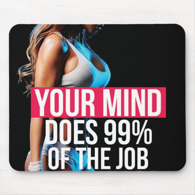 Tapis De Souris Gymnase Motivationnelle (Devant)