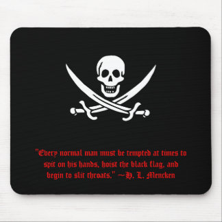 Tapis De Souris H.L. Mencken Pirate Mousepad