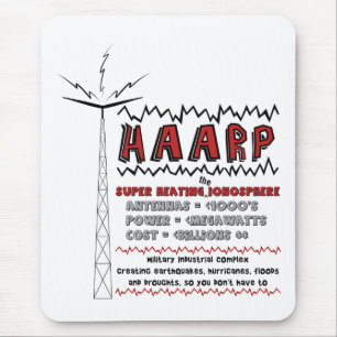 Tapis de souris HAARP super chauffant l'ionosphère
