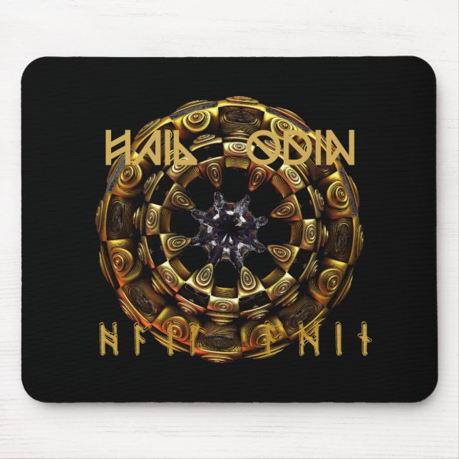 TAPIS DE SOURIS ☼HAIL ODIN ! ☼ (Devant)