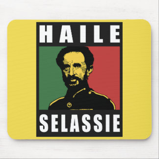 Tapis De Souris Haile Selassie Empereur - Reggae - Rasta Mousepad
