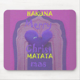 Tapis De Souris Hakuna Matata Merry Mousepad Modèle horizontal