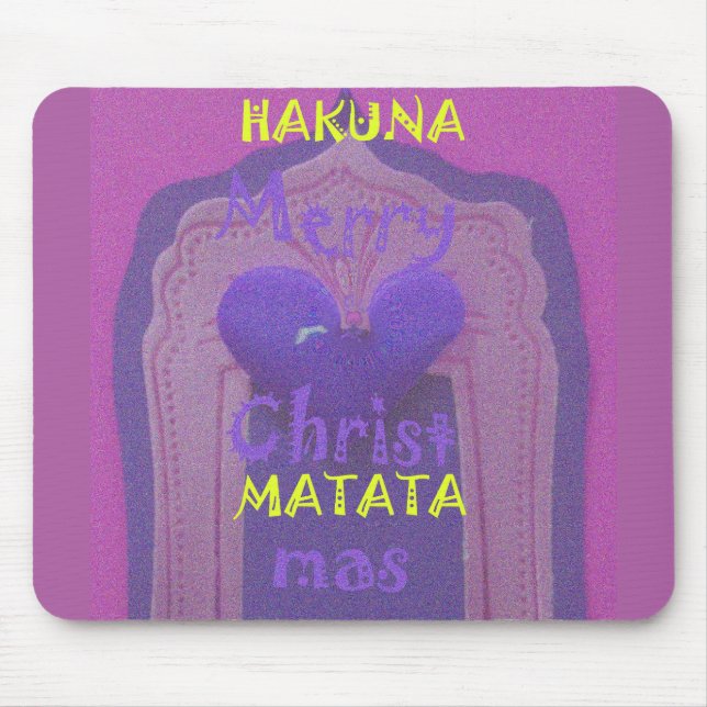 Tapis De Souris Hakuna Matata Merry Mousepad Modèle horizontal (Devant)