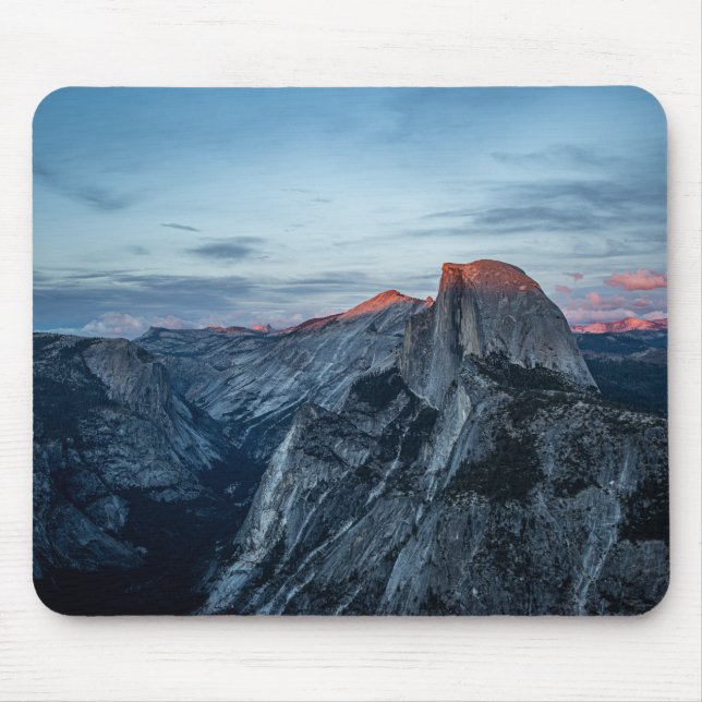 Tapis De Souris Half Dome au coucher du soleil - Yosemite Photogra (Devant)