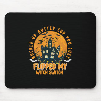 Tapis De Souris Halloween Buckup Batter Cup You Anniversaire