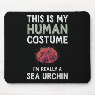 Tapis De Souris Halloween C'est mon costume humain Je suis vraimen