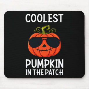 Tapis De Souris Halloween Citrouille Le Plus Coolest Dans Le Patch