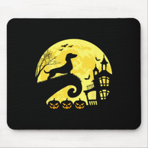 Tapis De Souris Halloween Dachshund Weenie Wiener Moonshine Sausag