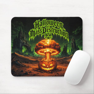 Tapis De Souris Halloween de destruction massive Citrouille radioa