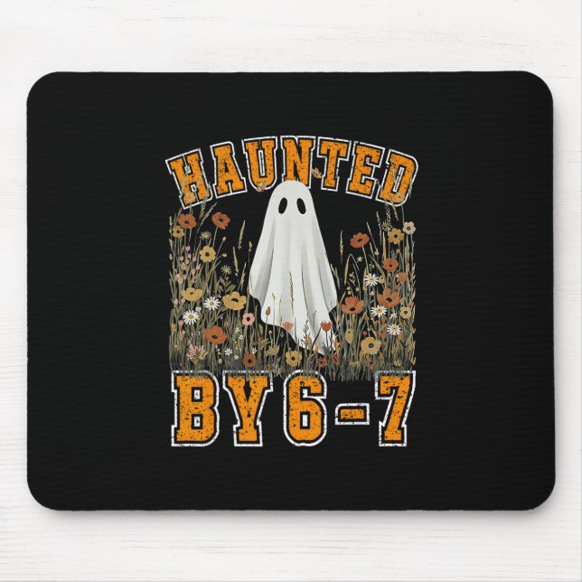 Tapis De Souris Halloween effrayant 67 Six Seven Meme 1 (26)  (Devant)
