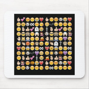 Tapis De Souris halloween emoji