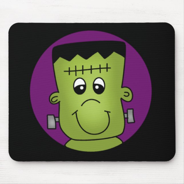 Tapis De Souris Halloween Frankie (Devant)