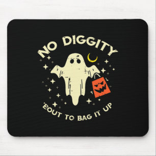 Tapis De Souris Halloween Ghost No Diggity Costume Garçons Filles 