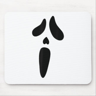 Tapis De Souris Halloween Ghost Scary Face Holiday