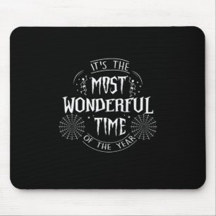 Tapis De Souris Halloween It Is The Most Wonderful Time Birthday