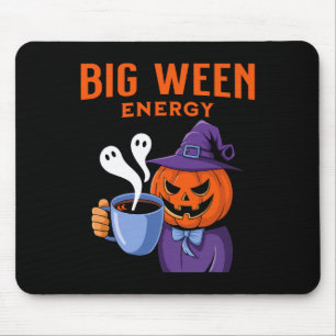 Tapis De Souris Halloween Jack-o-lanterne Big Ween Energy for Coff