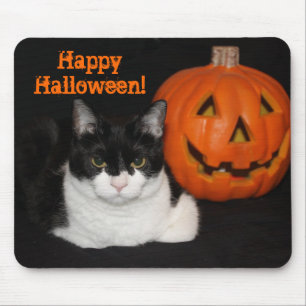 Tapis De Souris Halloween Kitty Mousepad