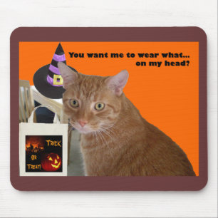 Tapis De Souris Halloween Kitty - Portez quoi