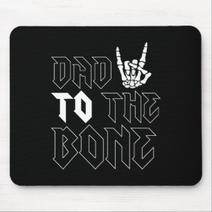 Tapis De Souris Halloween Papa À L'Os Drôle Skeleton Pères D